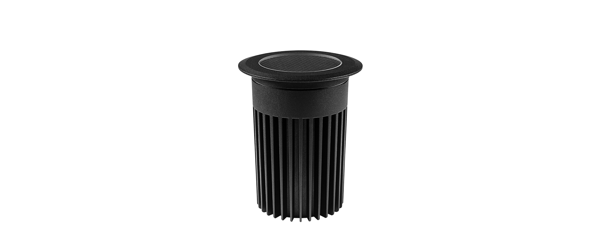 Focco Grid 12° 18W: Iluminação de Solo LED com Grade Antiofuscante para Jardim