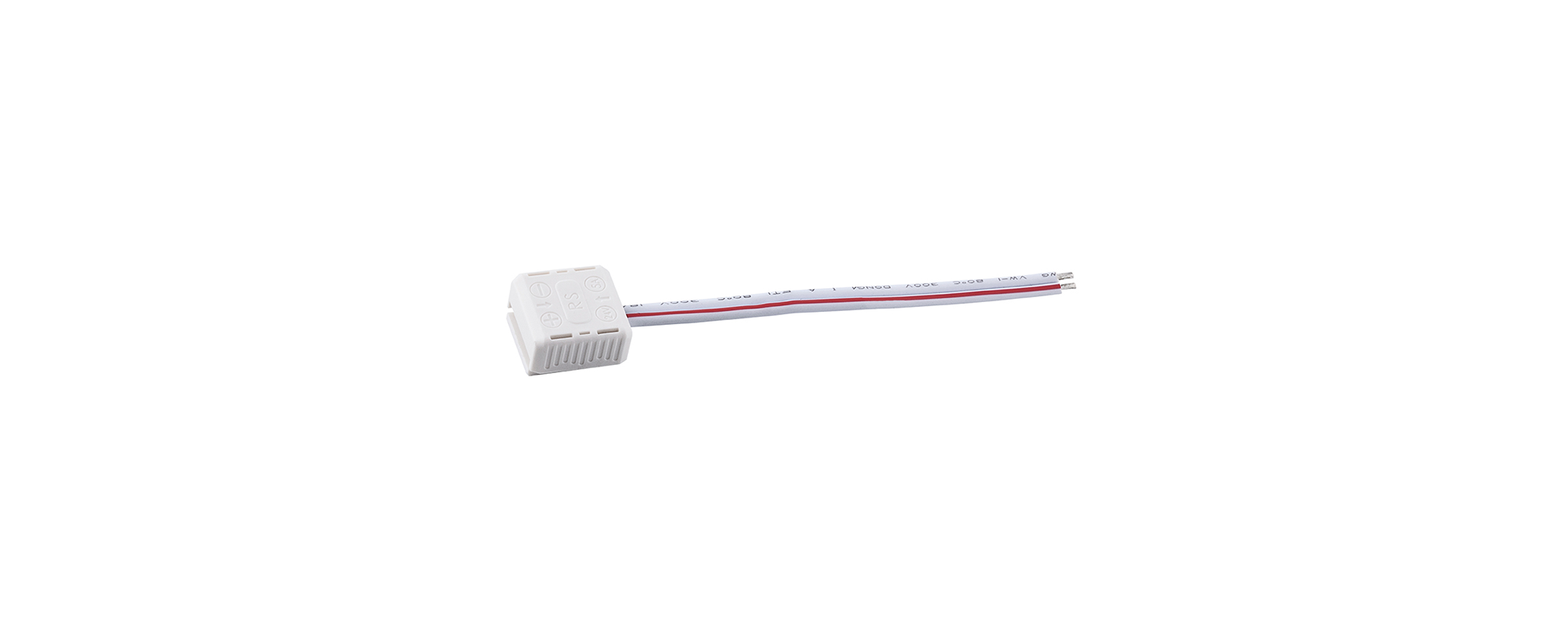 Conector 2 Fios para Fita LED 10mm - Conexão Rápida e Segura