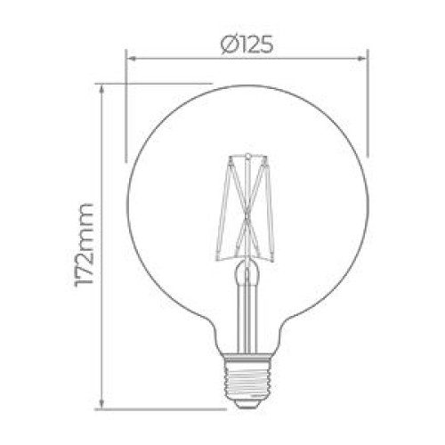 G125 BALLOON VINTAGE FILAMENTO