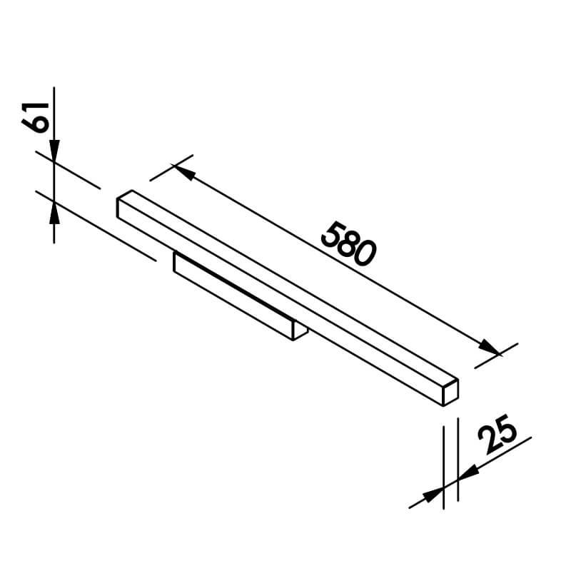 Arandela Fit 25 Wall